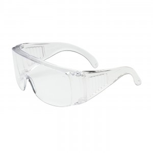 Safety Glasses Clear Hard Coat Lens Visitor 12/BX 12/CS