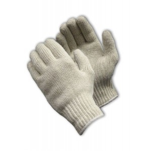 Glove Cotton/Polyester Knit 7 Guage Natural Hvy. Wgt 25DZPR/CS