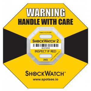 Shock Watch 2: Serialized Rating 25G Yellow 100/BX